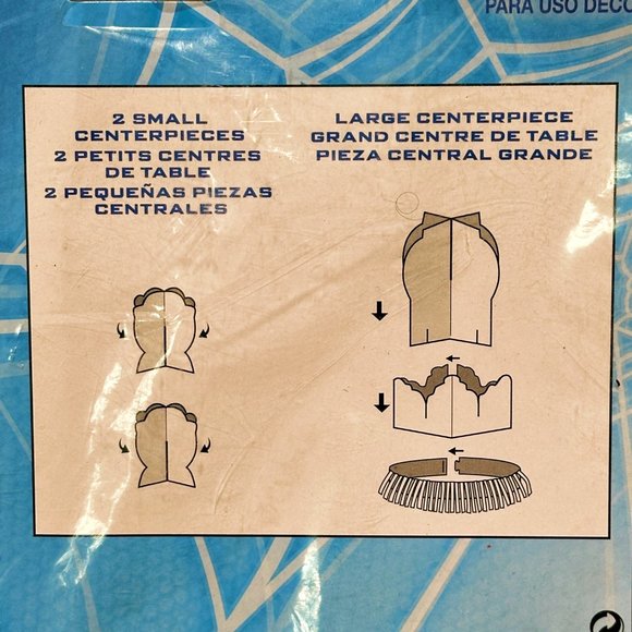 Marvel Spiderman Birthday Party Stand-up Centerpieces 1 Large 2 Small w Confetti - Picture 7 of 7